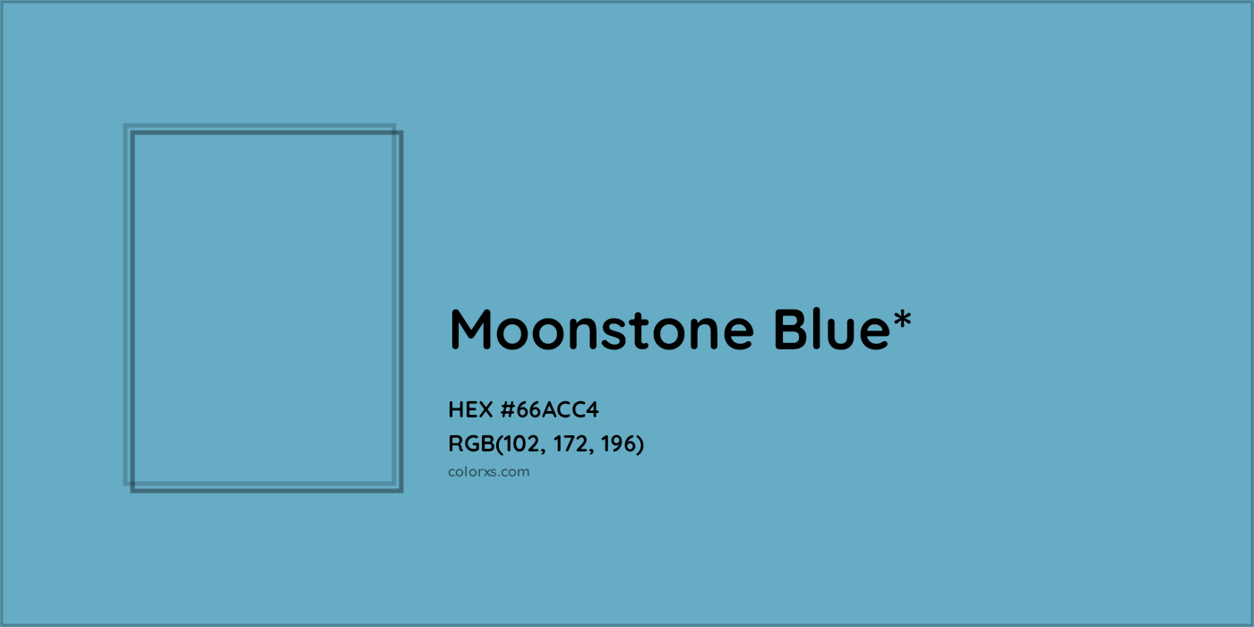 HEX #66ACC4 Color Name, Color Code, Palettes, Similar Paints, Images