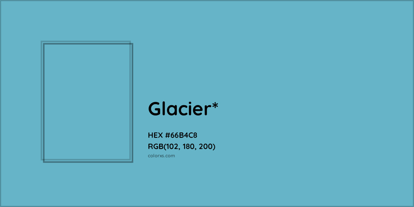 HEX #66B4C8 Color Name, Color Code, Palettes, Similar Paints, Images