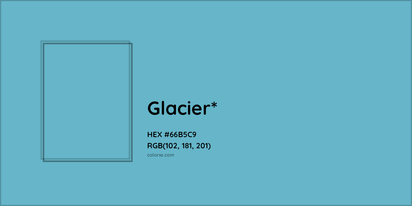 HEX #66B5C9 Color Name, Color Code, Palettes, Similar Paints, Images