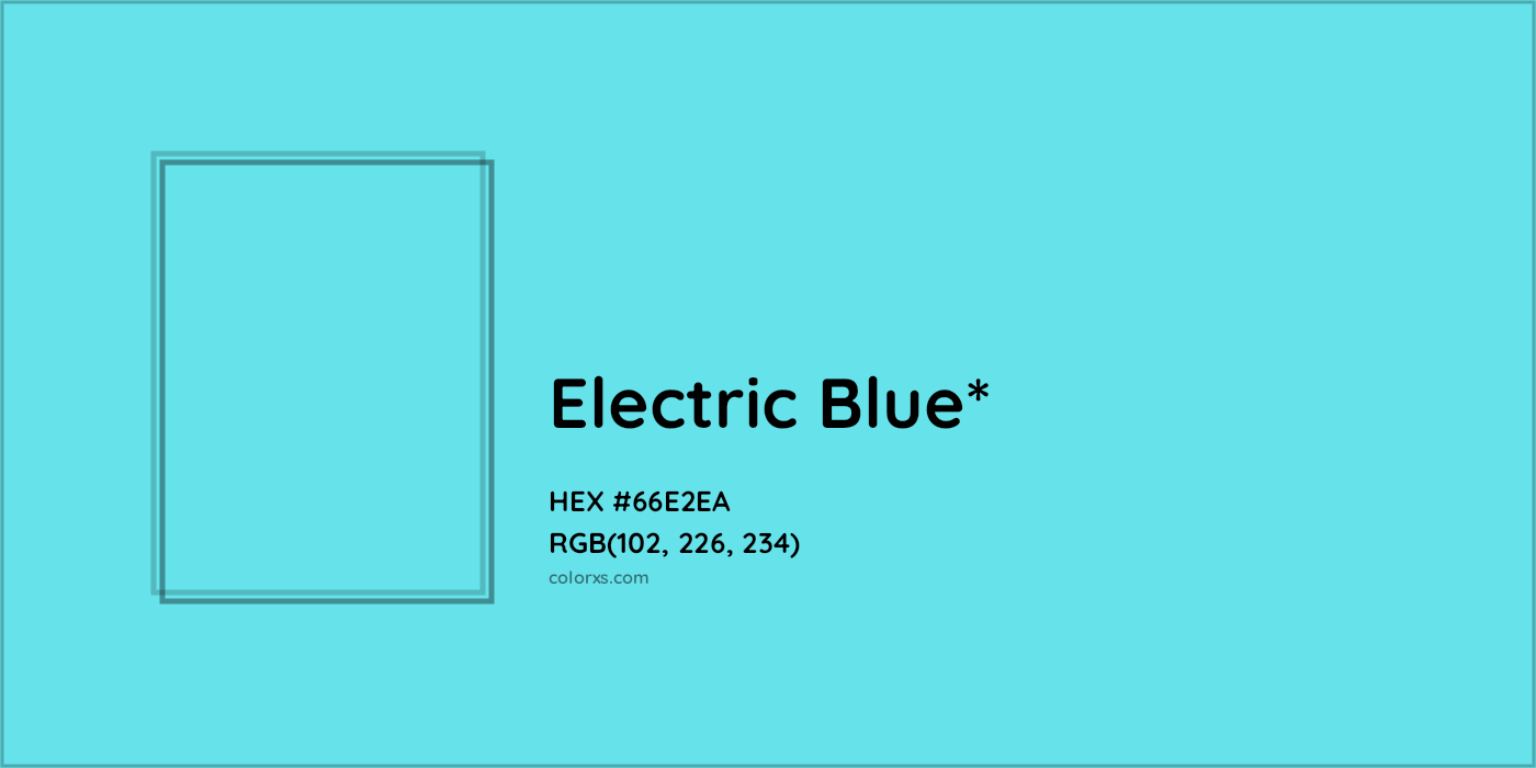 HEX #66E2EA Color Name, Color Code, Palettes, Similar Paints, Images