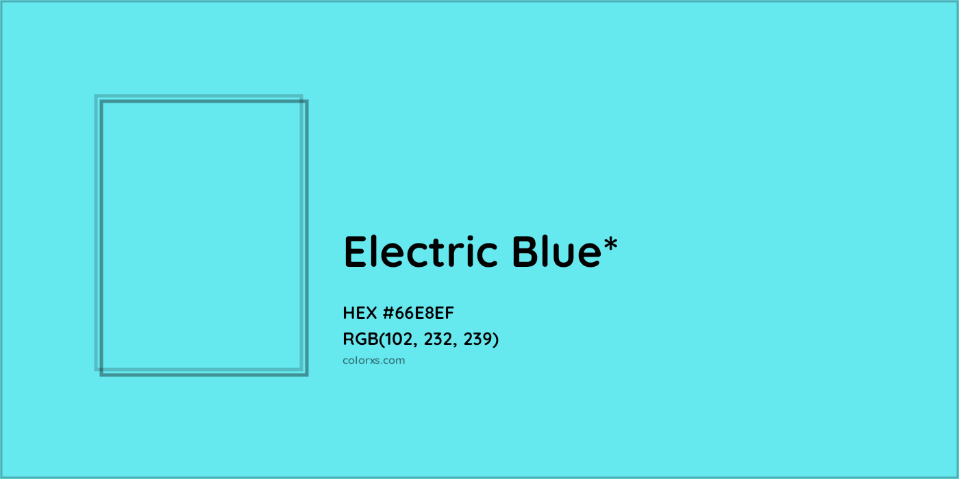 HEX #66E8EF Color Name, Color Code, Palettes, Similar Paints, Images