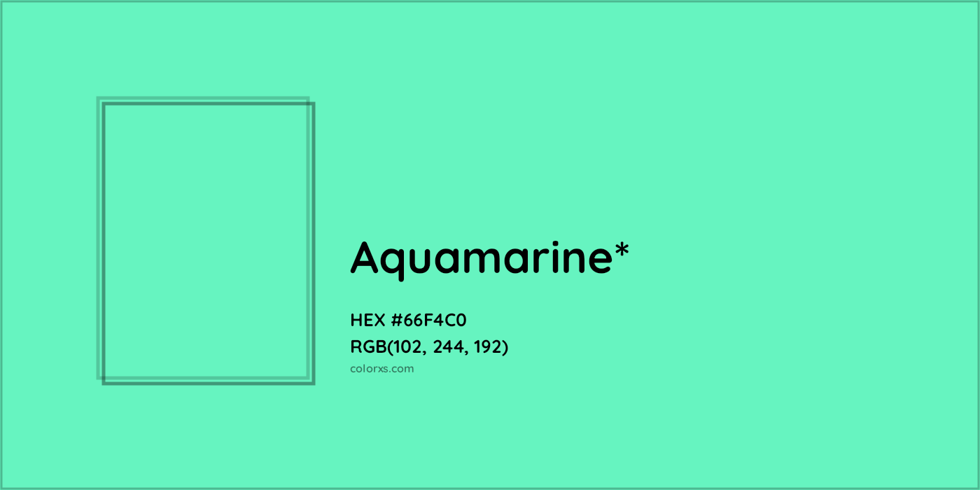 HEX #66F4C0 Color Name, Color Code, Palettes, Similar Paints, Images