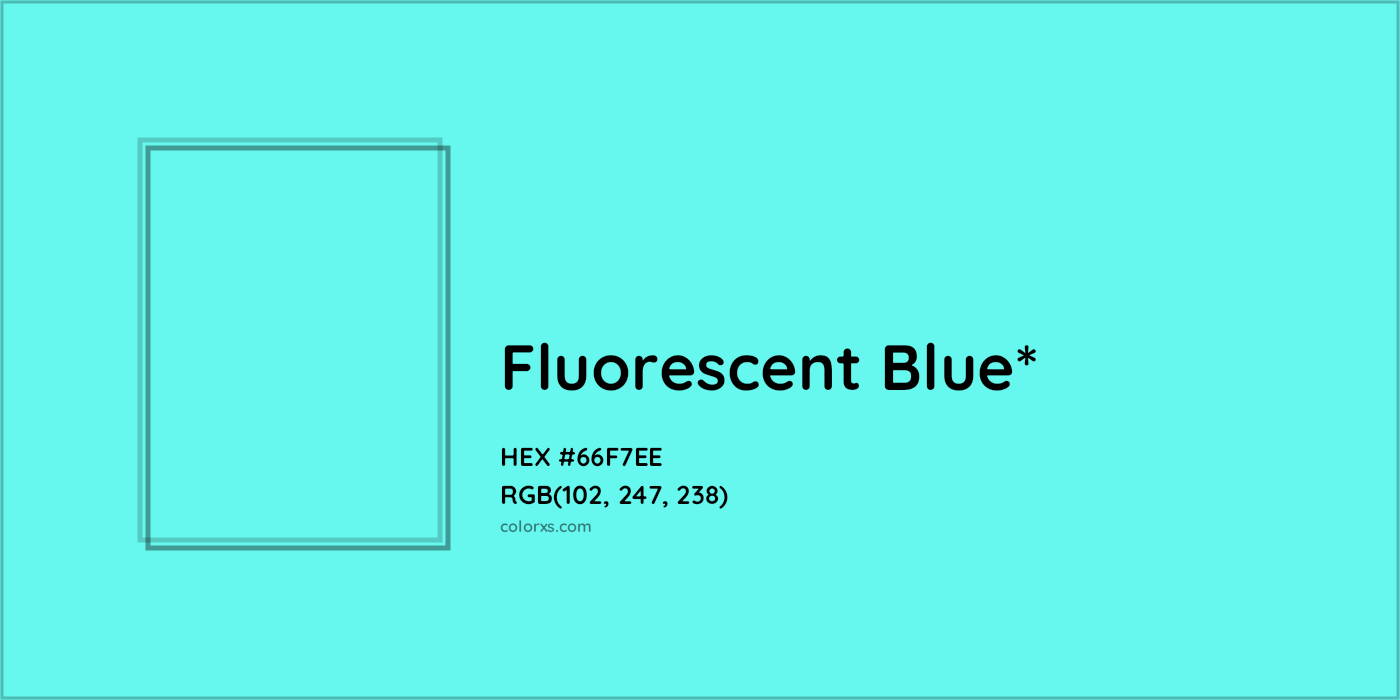 HEX #66F7EE Color Name, Color Code, Palettes, Similar Paints, Images
