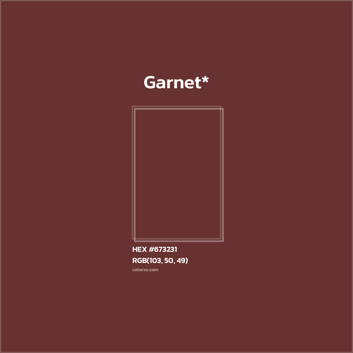 HEX #673231 Color Name, Color Code, Palettes, Similar Paints, Images