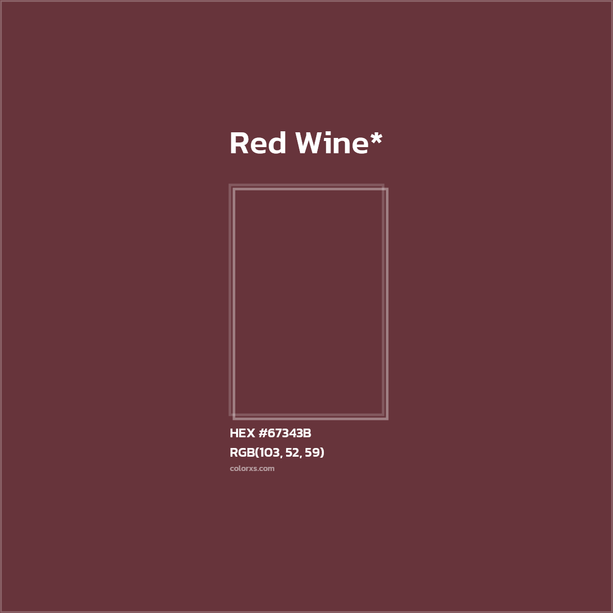 HEX #67343B Color Name, Color Code, Palettes, Similar Paints, Images