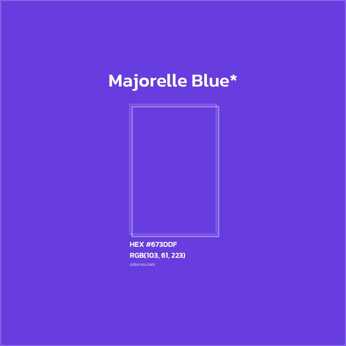 HEX #673DDF Color Name, Color Code, Palettes, Similar Paints, Images