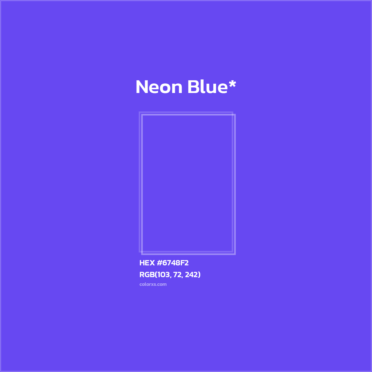 HEX #6748F2 Color Name, Color Code, Palettes, Similar Paints, Images