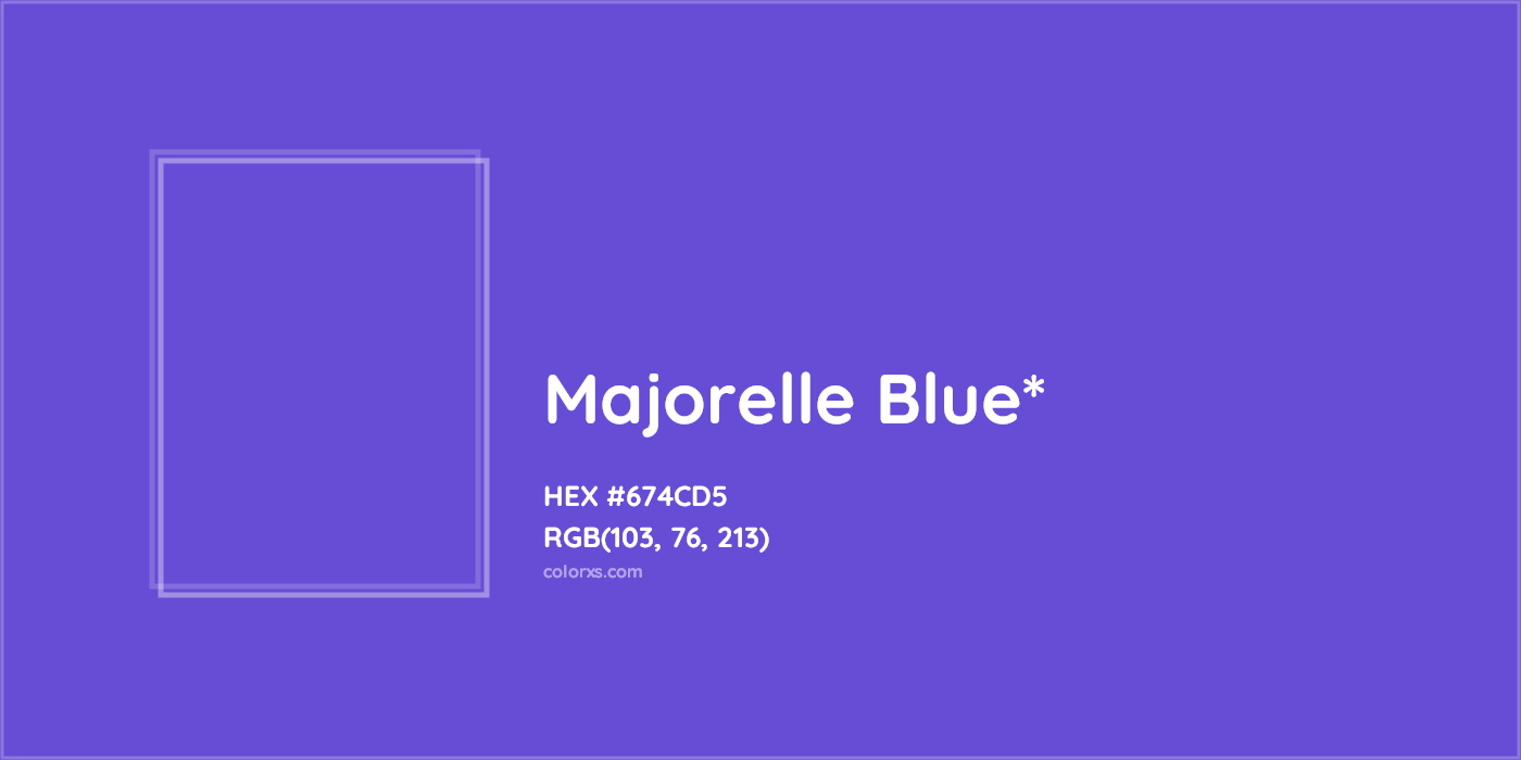 HEX #674CD5 Color Name, Color Code, Palettes, Similar Paints, Images