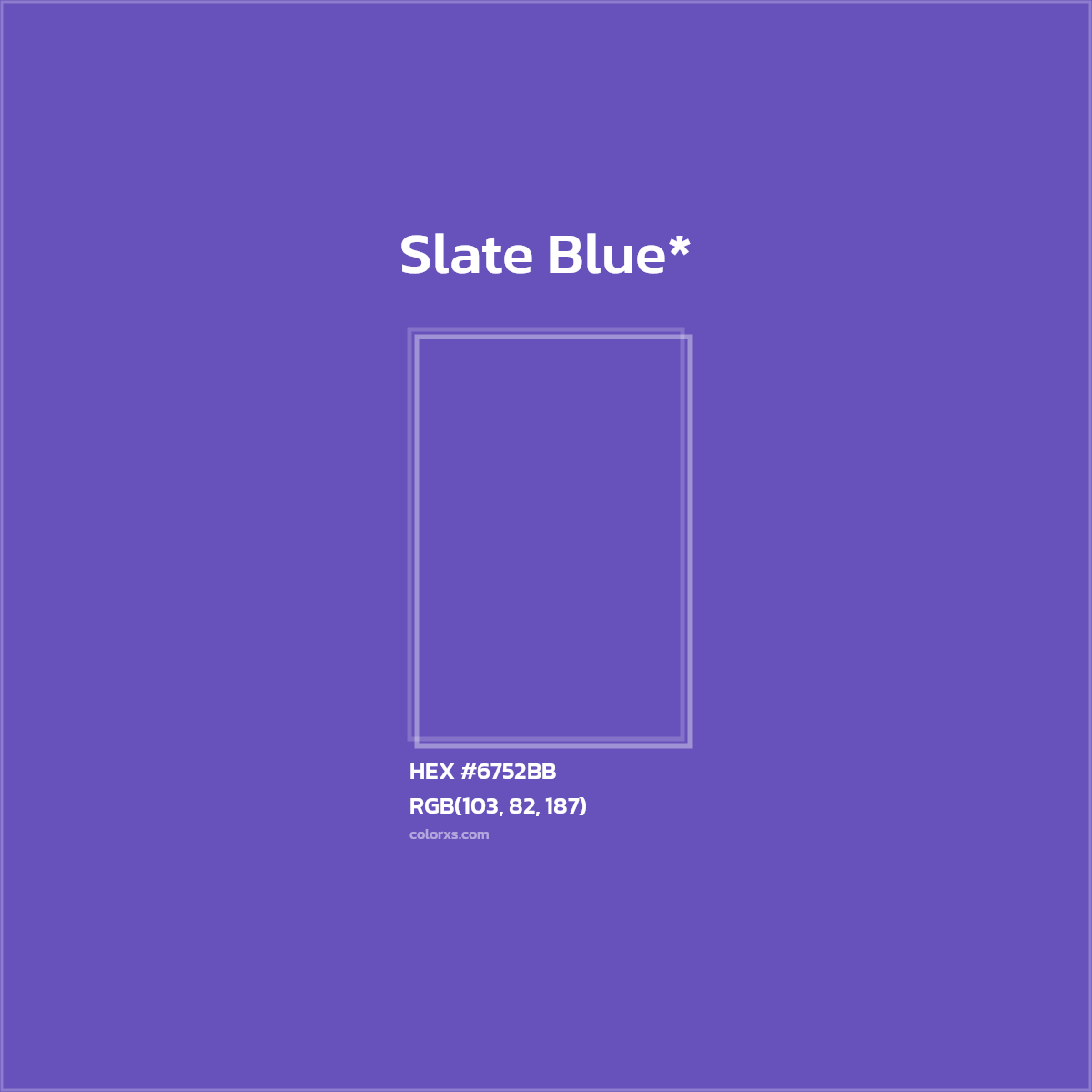 HEX #6752BB Color Name, Color Code, Palettes, Similar Paints, Images