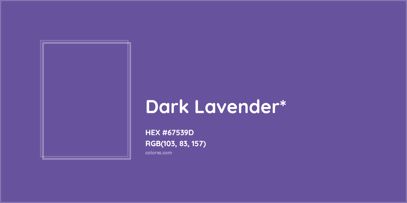 HEX #67539D Color Name, Color Code, Palettes, Similar Paints, Images