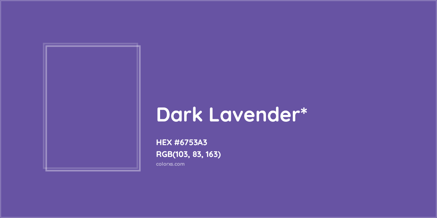 HEX #6753A3 Color Name, Color Code, Palettes, Similar Paints, Images