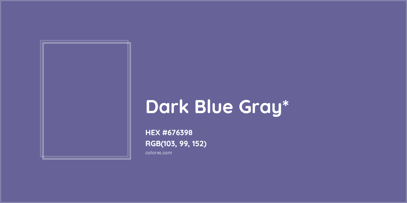 HEX #676398 Color Name, Color Code, Palettes, Similar Paints, Images