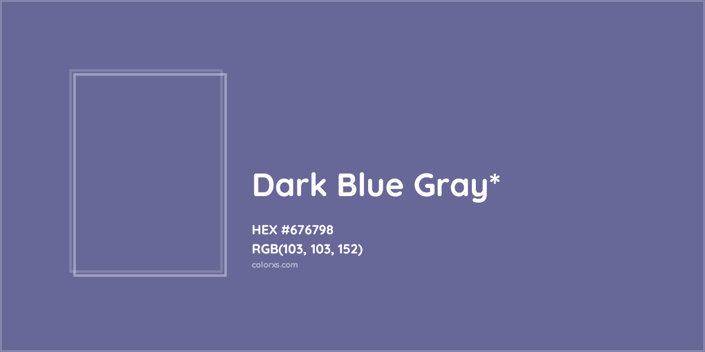 HEX #676798 Color Name, Color Code, Palettes, Similar Paints, Images