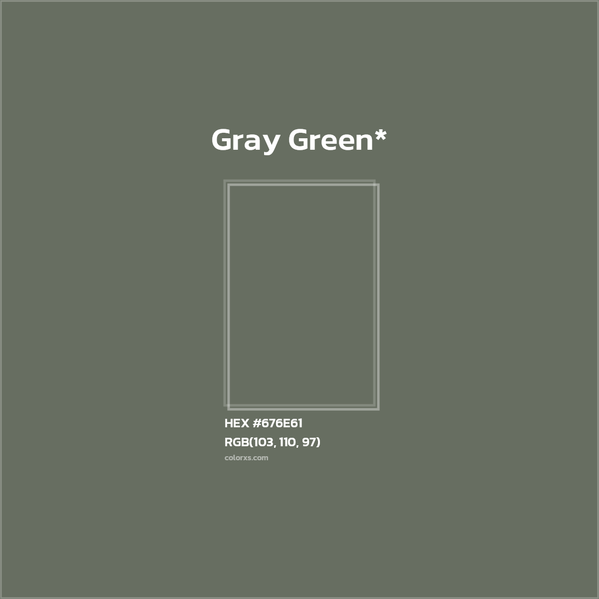 HEX #676E61 Color Name, Color Code, Palettes, Similar Paints, Images