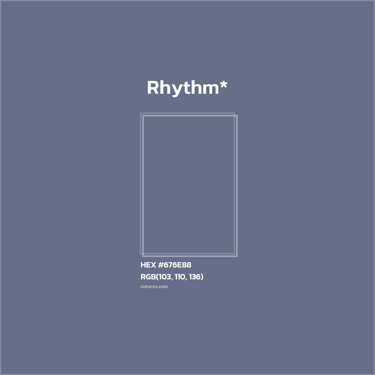 HEX #676E88 Color Name, Color Code, Palettes, Similar Paints, Images