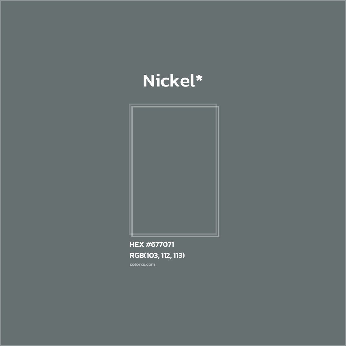 HEX #677071 Color Name, Color Code, Palettes, Similar Paints, Images