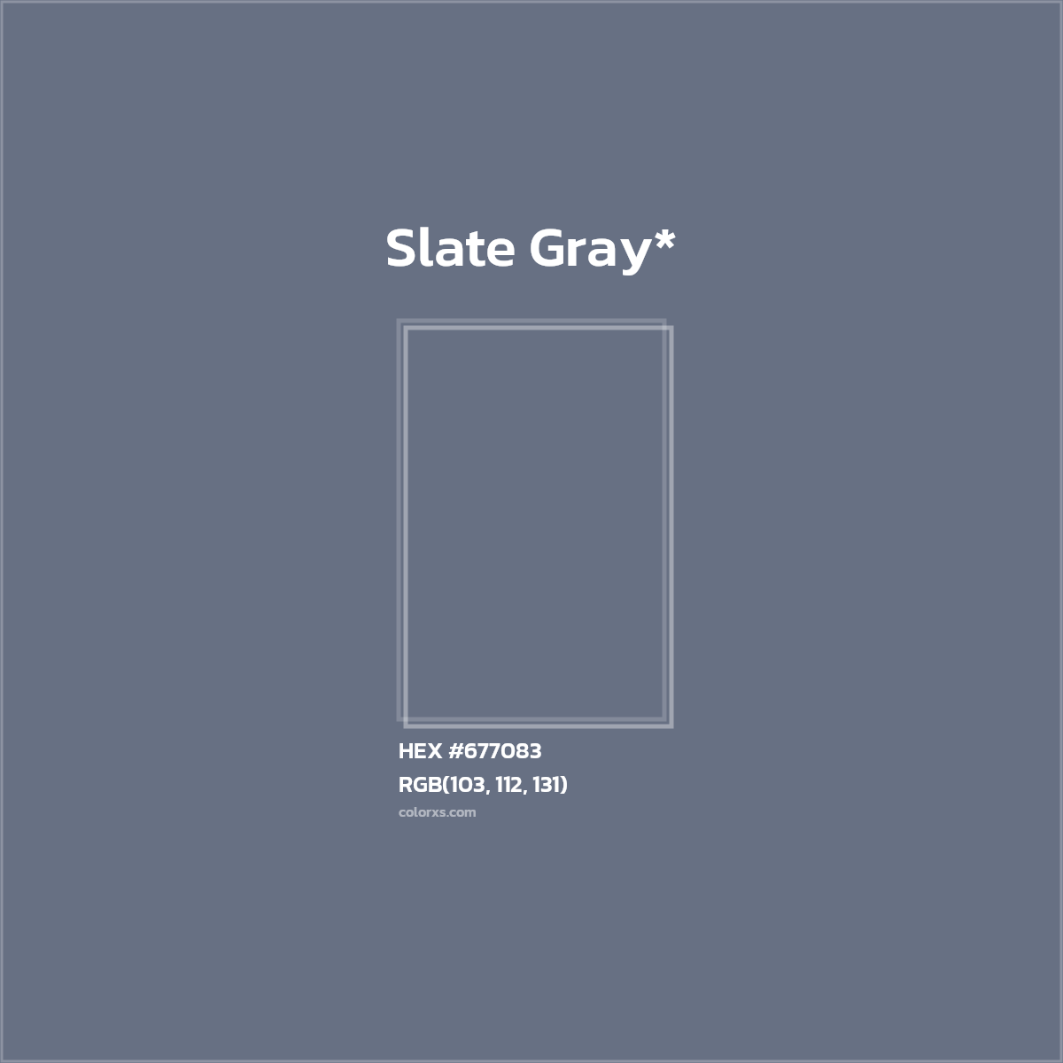HEX #677083 Color Name, Color Code, Palettes, Similar Paints, Images
