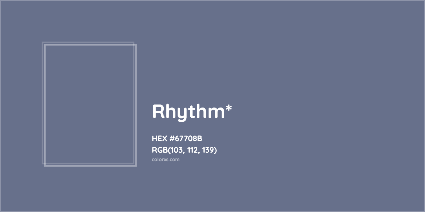 HEX #67708B Color Name, Color Code, Palettes, Similar Paints, Images