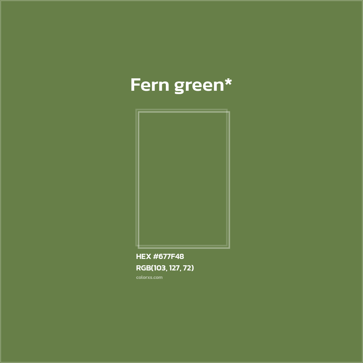 HEX #677F48 Color Name, Color Code, Palettes, Similar Paints, Images