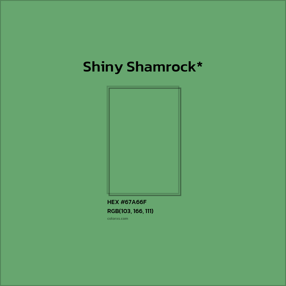 HEX #67A66F Color Name, Color Code, Palettes, Similar Paints, Images