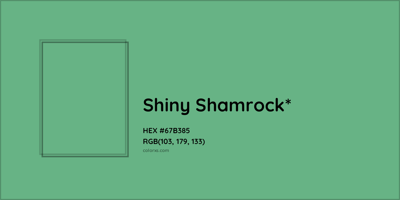 HEX #67B385 Color Name, Color Code, Palettes, Similar Paints, Images