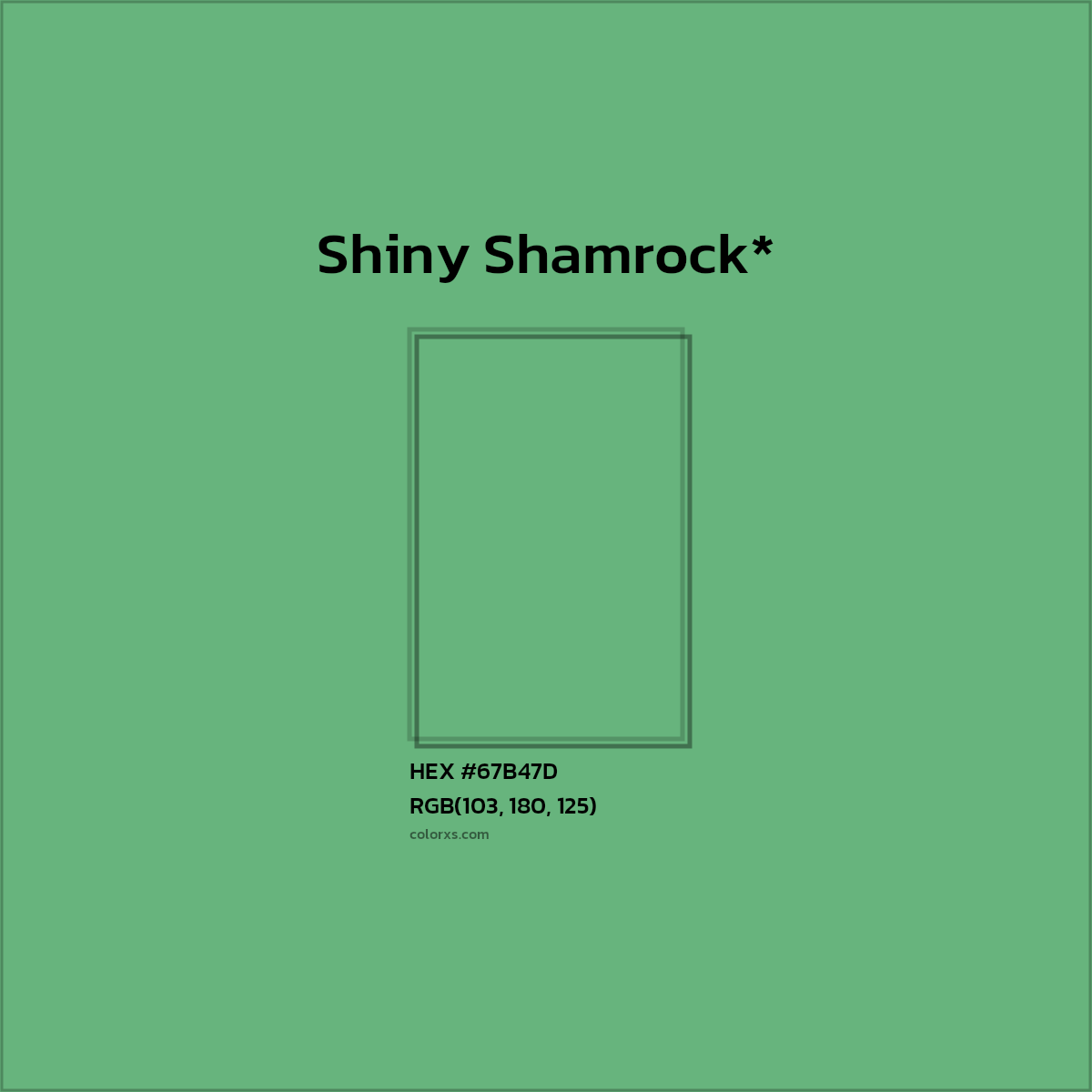 HEX #67B47D Color Name, Color Code, Palettes, Similar Paints, Images