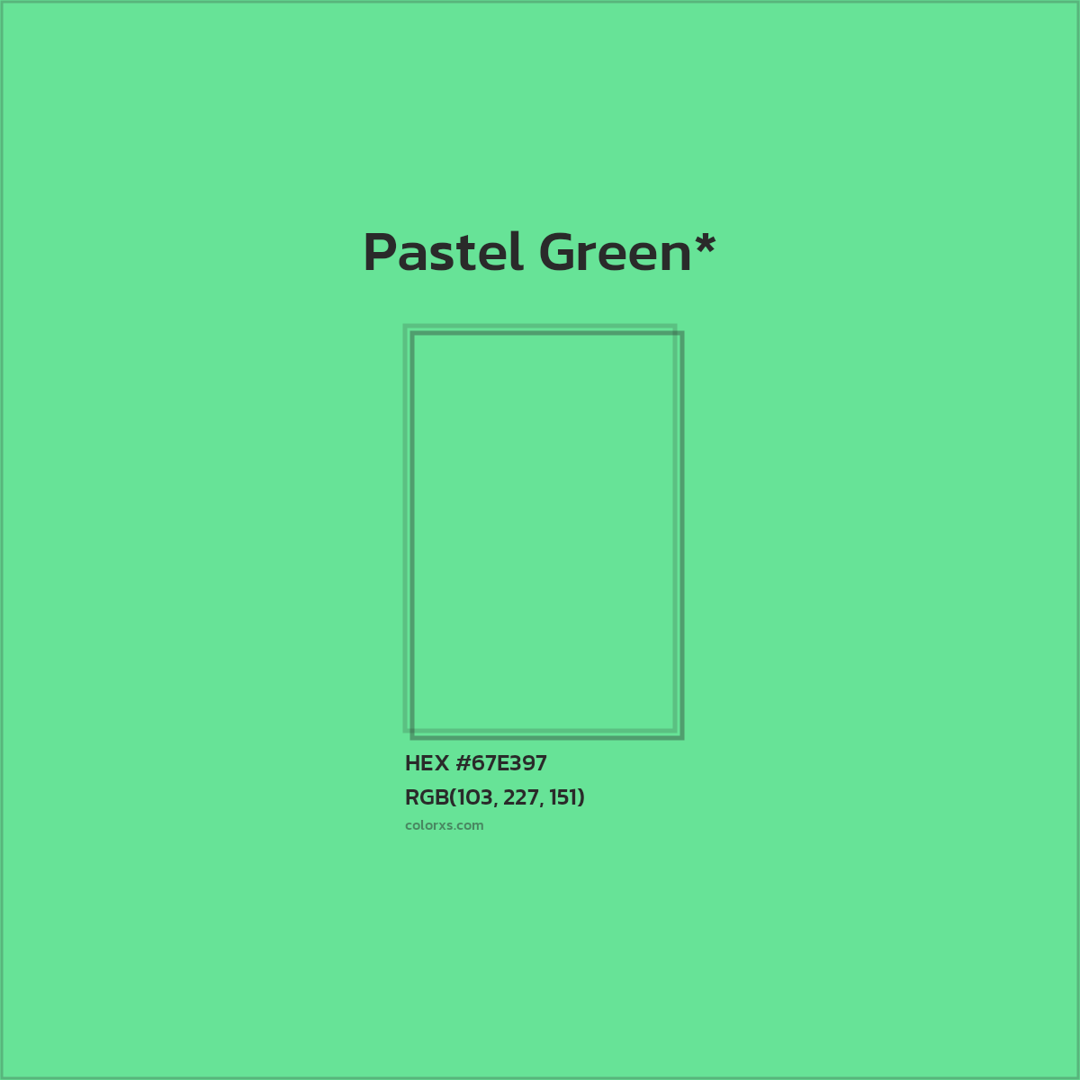 HEX #67E397 Color Name, Color Code, Palettes, Similar Paints, Images