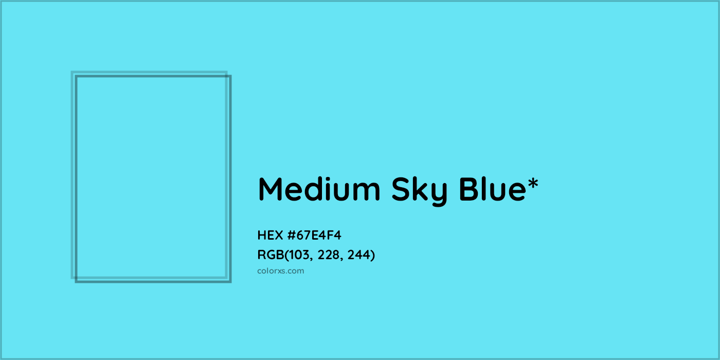 HEX #67E4F4 Color Name, Color Code, Palettes, Similar Paints, Images