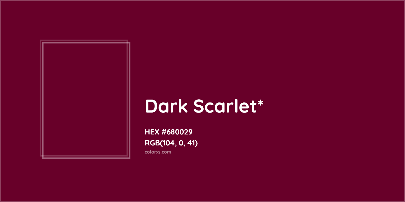 HEX #680029 Color Name, Color Code, Palettes, Similar Paints, Images