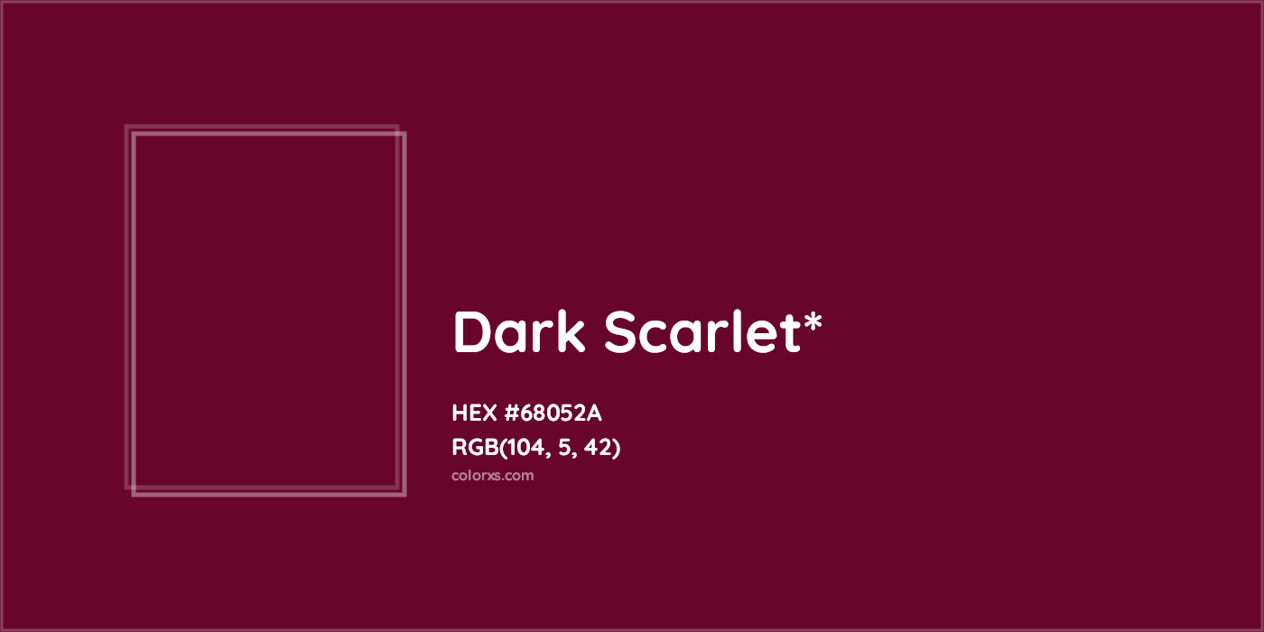 HEX #68052A Color Name, Color Code, Palettes, Similar Paints, Images