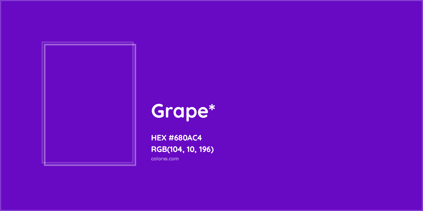 HEX #680AC4 Color Name, Color Code, Palettes, Similar Paints, Images