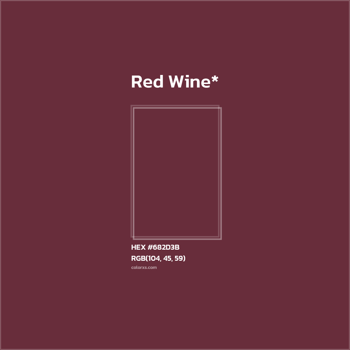HEX #682D3B Color Name, Color Code, Palettes, Similar Paints, Images