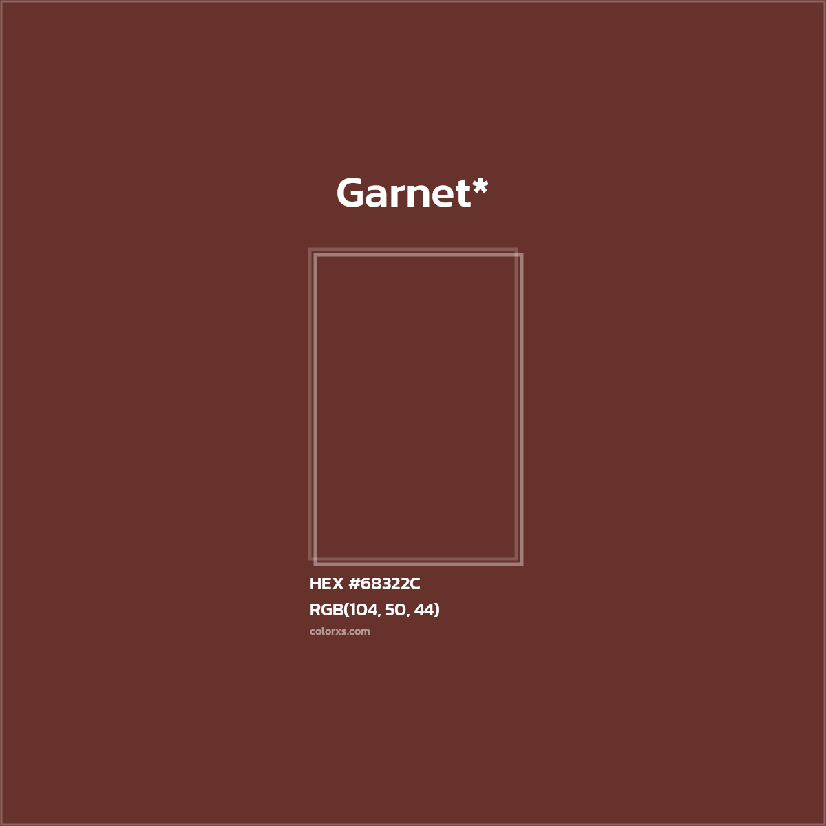 HEX #68322C Color Name, Color Code, Palettes, Similar Paints, Images