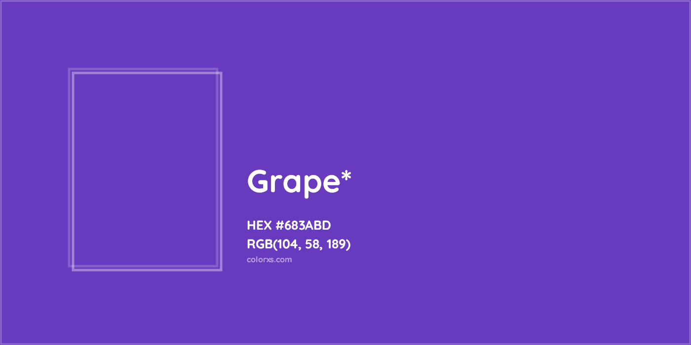 HEX #683ABD Color Name, Color Code, Palettes, Similar Paints, Images