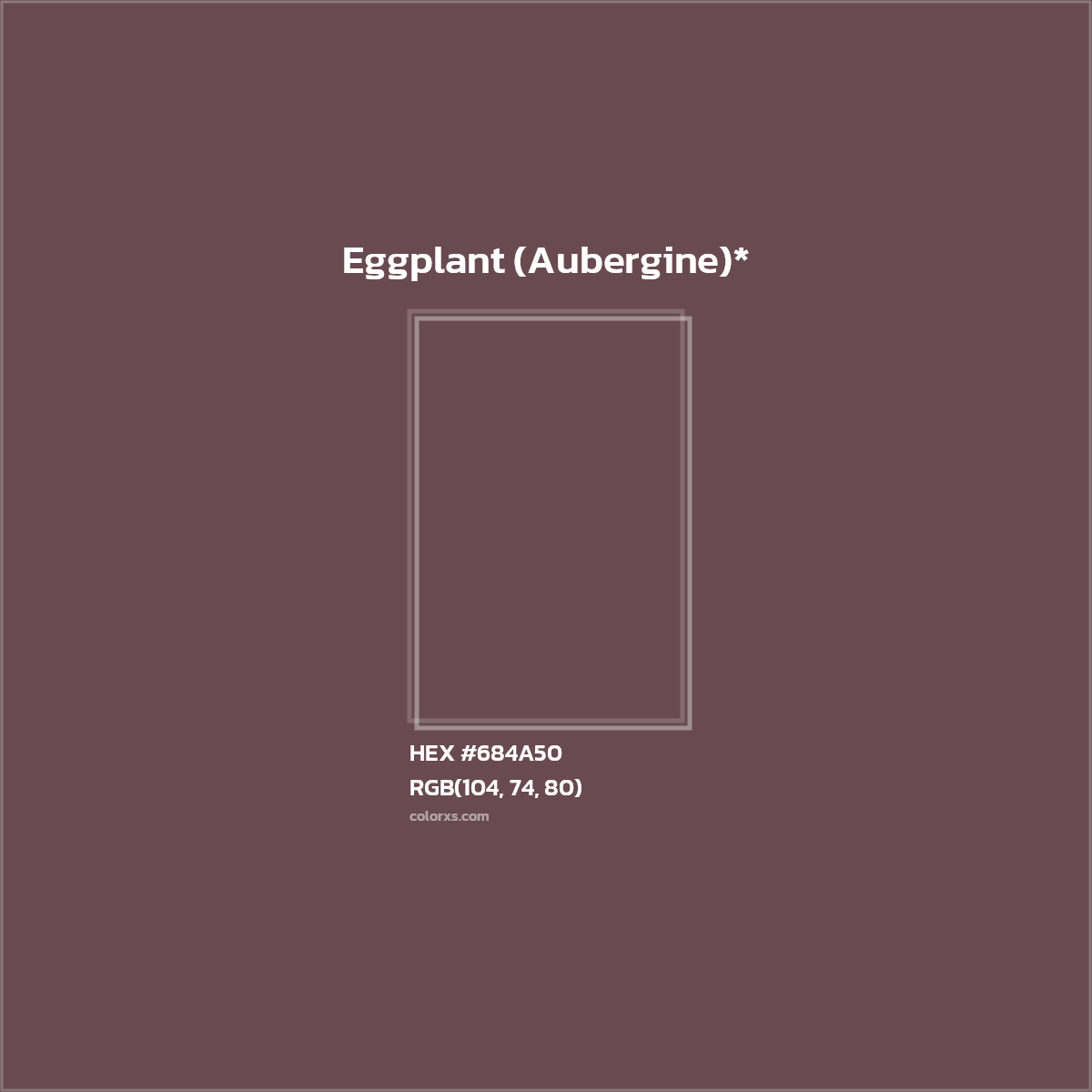 HEX #684A50 Color Name, Color Code, Palettes, Similar Paints, Images