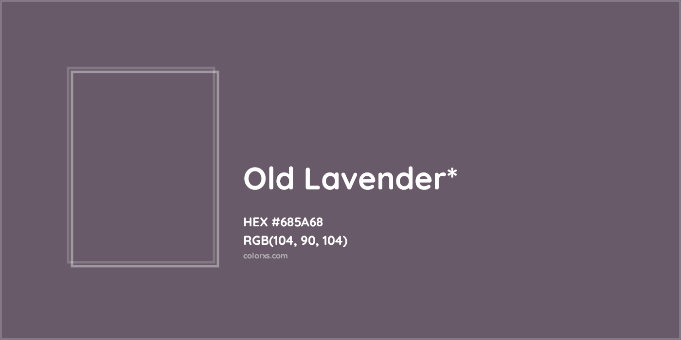 HEX #685A68 Color Name, Color Code, Palettes, Similar Paints, Images