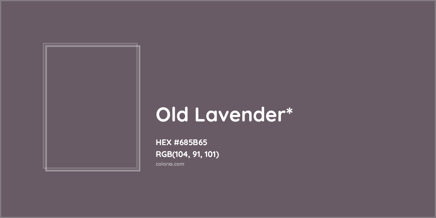 HEX #685B65 Color Name, Color Code, Palettes, Similar Paints, Images