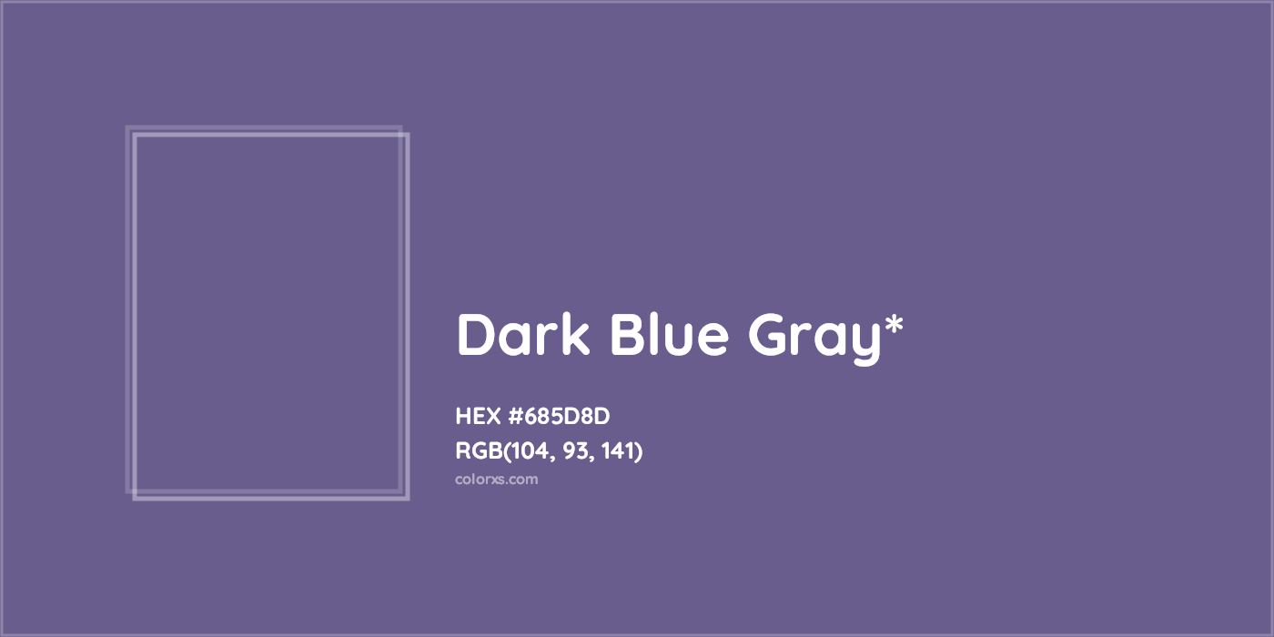 HEX #685D8D Color Name, Color Code, Palettes, Similar Paints, Images