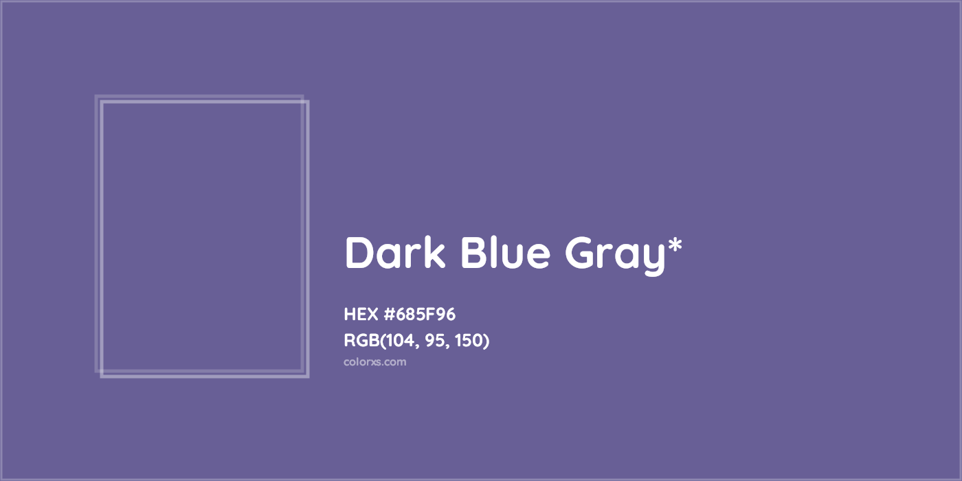 HEX #685F96 Color Name, Color Code, Palettes, Similar Paints, Images