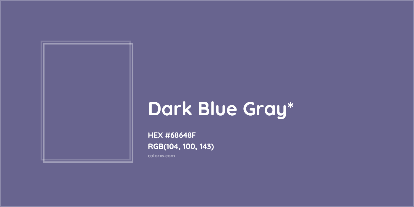 HEX #68648F Color Name, Color Code, Palettes, Similar Paints, Images