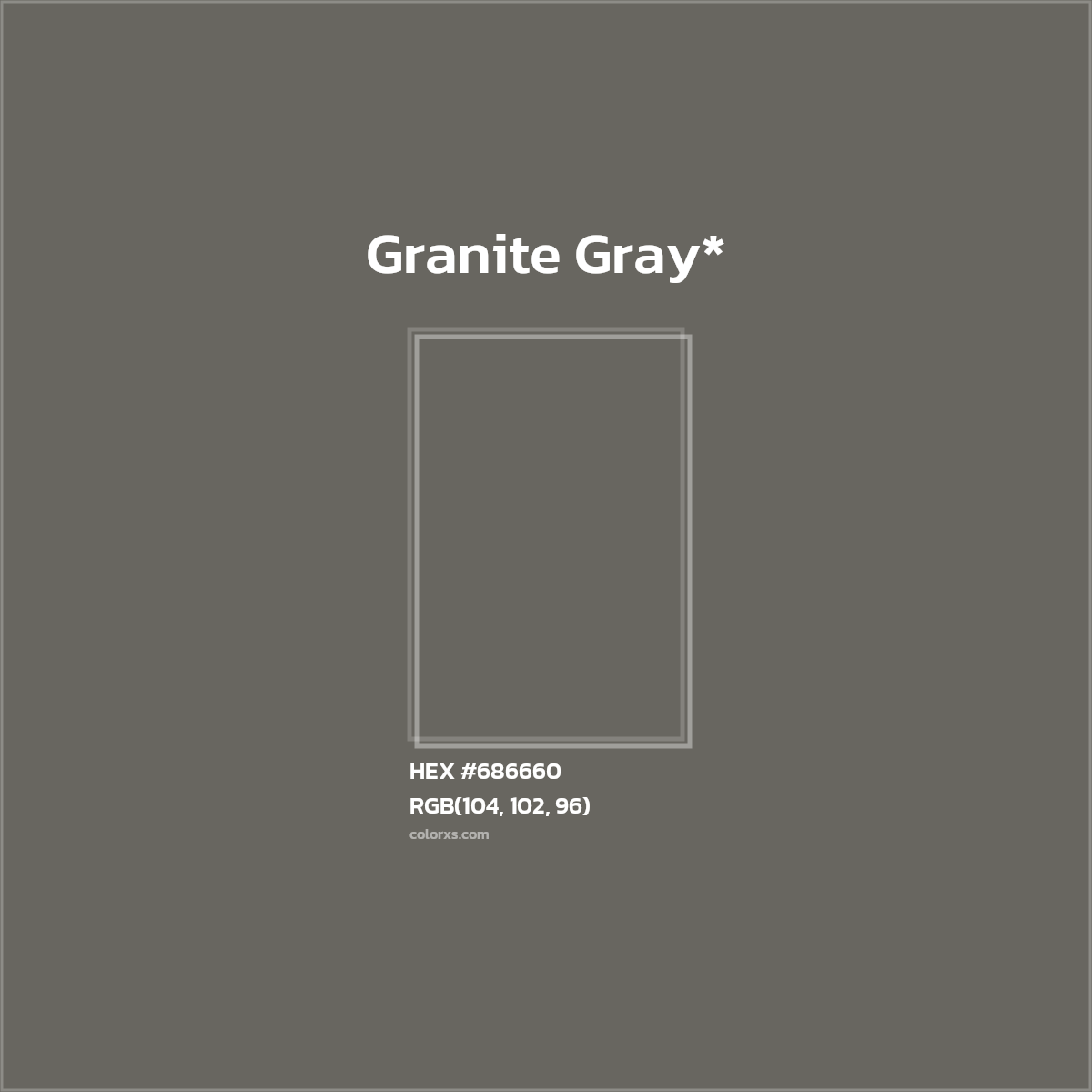 HEX #686660 Color Name, Color Code, Palettes, Similar Paints, Images
