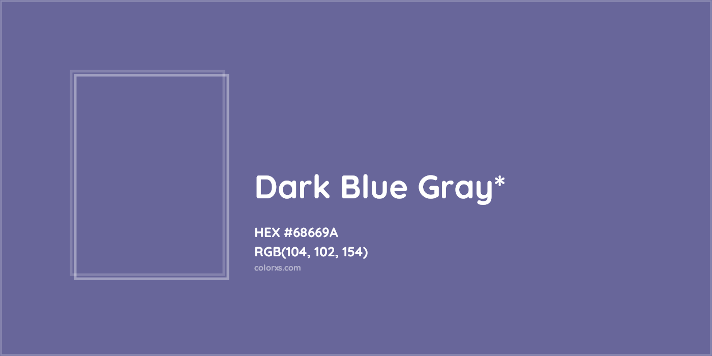 HEX #68669A Color Name, Color Code, Palettes, Similar Paints, Images
