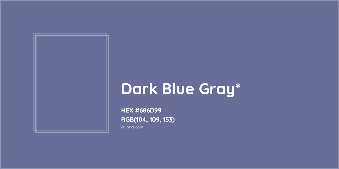 HEX #686D99 Color Name, Color Code, Palettes, Similar Paints, Images