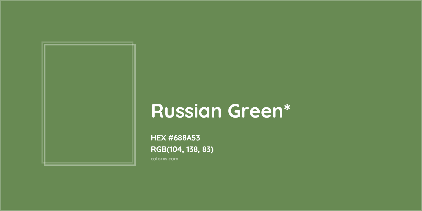 HEX #688A53 Color Name, Color Code, Palettes, Similar Paints, Images