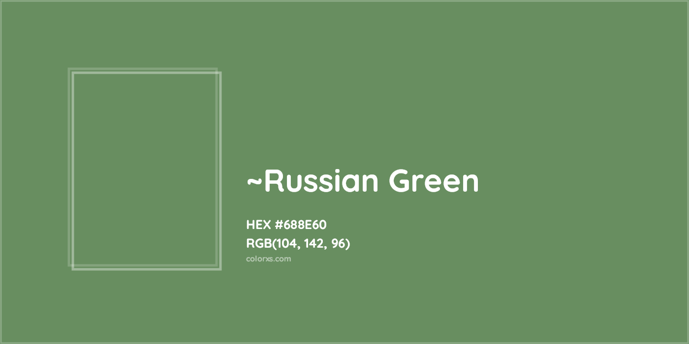 HEX #688E60 Color Name, Color Code, Palettes, Similar Paints, Images