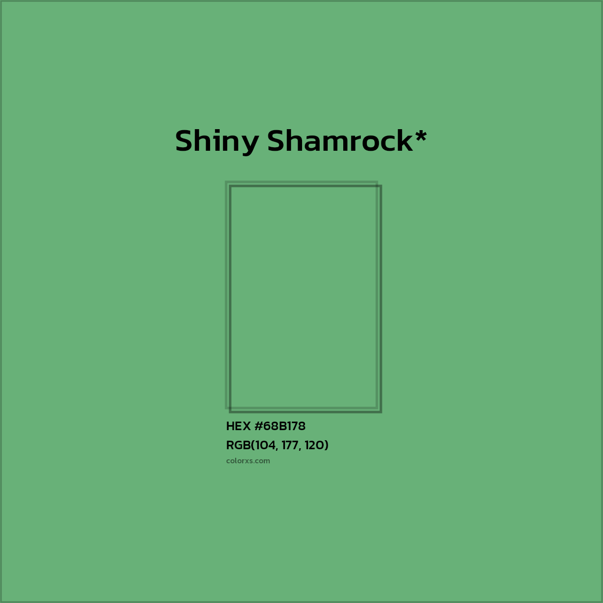 HEX #68B178 Color Name, Color Code, Palettes, Similar Paints, Images