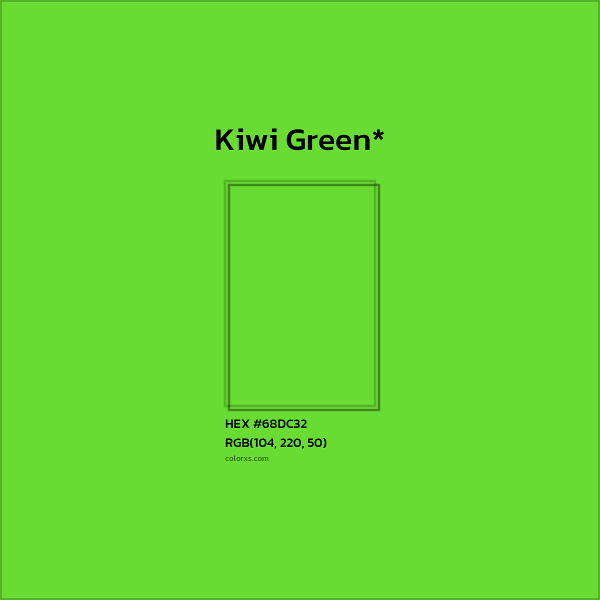 HEX #68DC32 Color Name, Color Code, Palettes, Similar Paints, Images