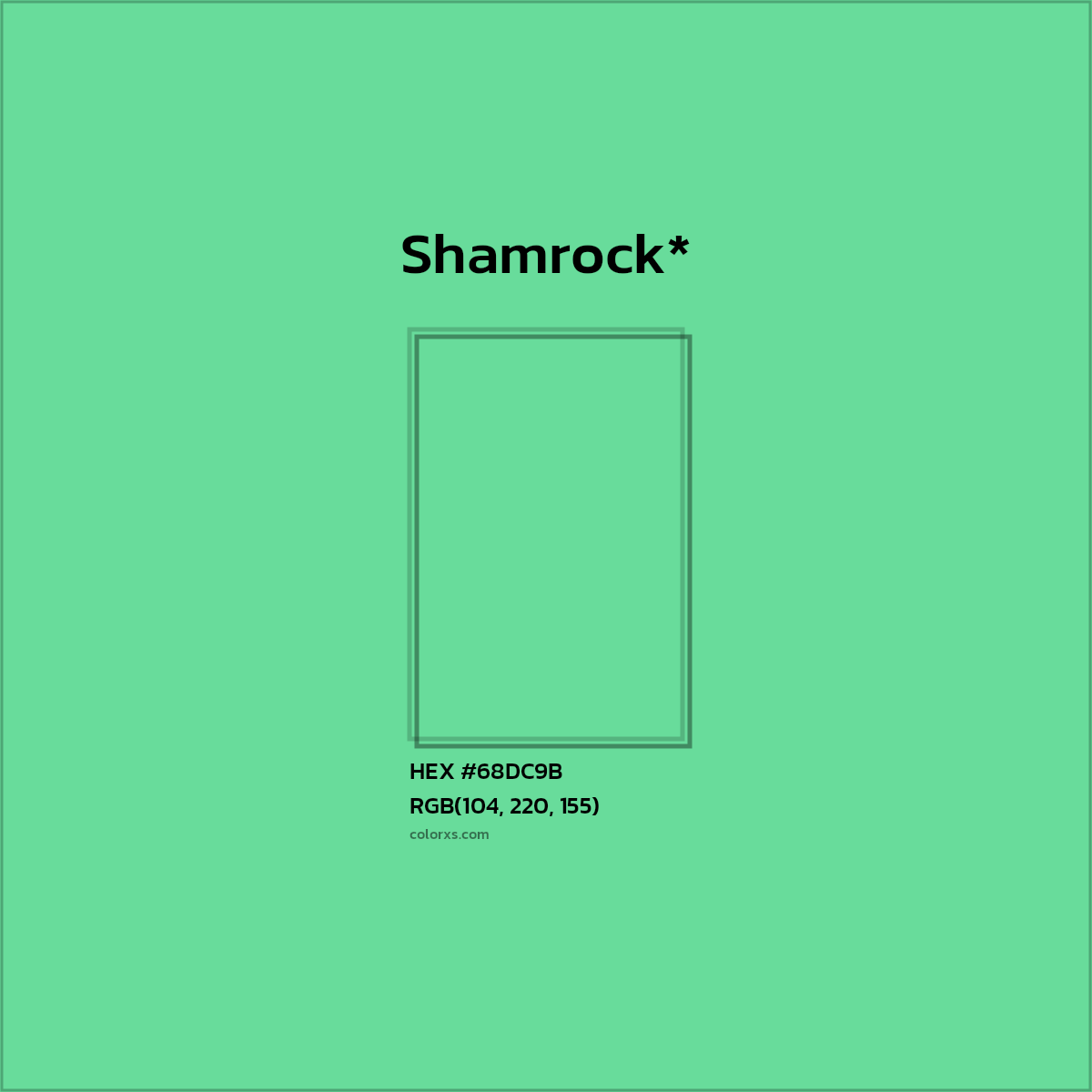 HEX #68DC9B Color Name, Color Code, Palettes, Similar Paints, Images