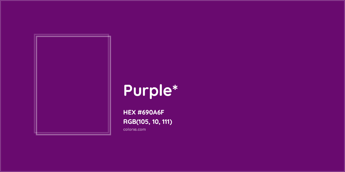 HEX #690A6F Color Name, Color Code, Palettes, Similar Paints, Images