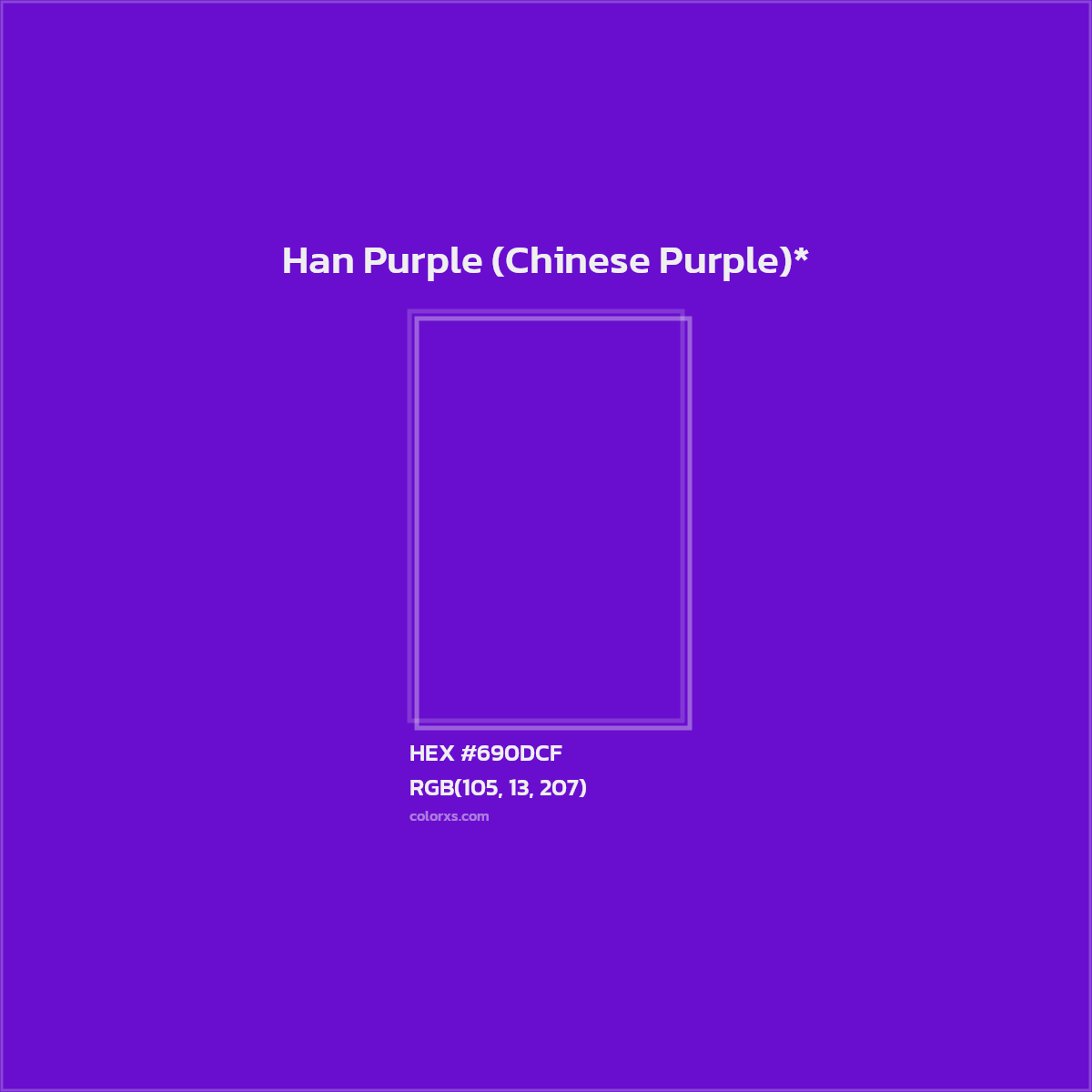 HEX #690DCF Color Name, Color Code, Palettes, Similar Paints, Images
